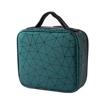 Кейс-органайзер для косметики Green 26.5 x 9.5 x 24 см