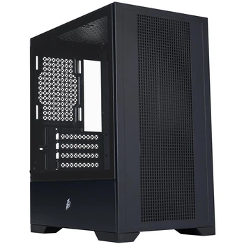 Корпус для ПК 1stPlayer Go2 Black без блока питания (Go2-BK)