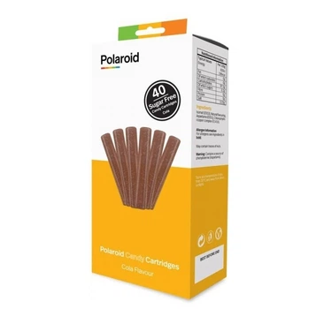 Набір змінних картриджів з карамеллю для 3D ручки Polaroid Candy Pen 4уп по 10шт Кола / Коричневий (PL-2510-00)