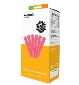 Набір змінних картриджів з карамеллю для 3D ручки Polaroid Candy Pen 4уп по 10шт Полуниця / Рожевий (PL-2505-00)