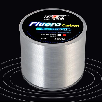 Флюорокарбоновая леска FTK Fluoro Carbon 120 м. 0,35мм - 21,34lb