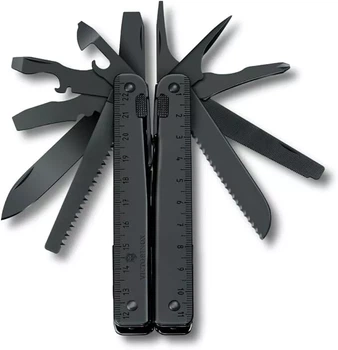 Нож складной, мультитул Victorinox Swisstool BS Black - Б/У