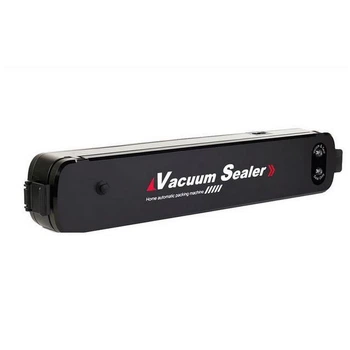 Вакууматор для еды Vacuum Sealer BLACK позволяет быстро и герметично упаковывать продукты в вакуумные пакеты MX-00007471