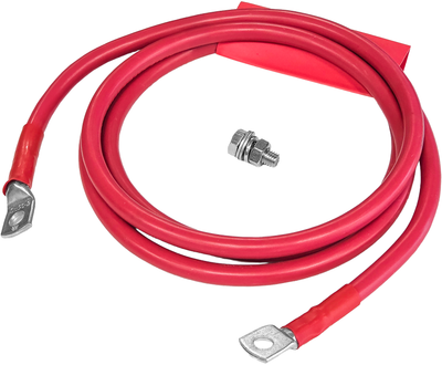 Kabel do łączenia akumulatora Lechpol PA35/8/2R 35 mm² 200 cm M8 Czerwony (5901890126168)