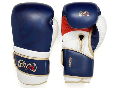 Рукавички тренувальні RIVAL Impulse Sparring Gloves 12 унцій синій/білий (4890)