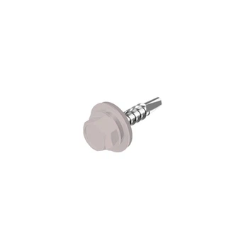 Саморез для кровли со сверлом 4,8х35 RAL9003 для дерева max=2 TEX-HF цинк (250шт.) [9T62P0009T6RAL9003] Metalvis