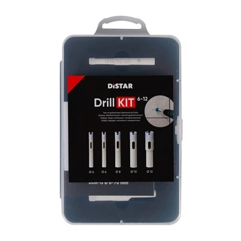 Набор сверл Distar DrillKIT 6-12 (89568442109)