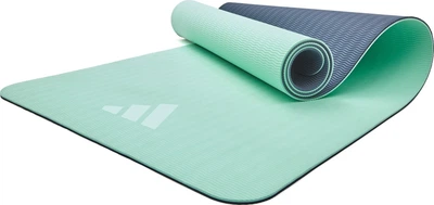 Коврик для йоги Adidas Double Sided Yoga Mat ADYG-10400BLM-NL Ментоловый-серый (885652022477)