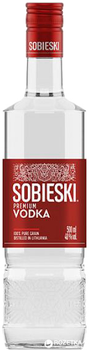 Горілка Sobieski преміум 0.5 л 40% (4770053221740)