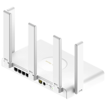 Маршрутизатор Wi Fi 6 беспроводной Ruijie Reyee RG EW3000GX интернет роутер гигабитный с 2 WAN портами для дома и офиса