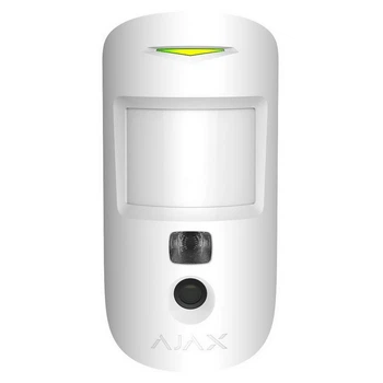 Датчик движения с фотокамерой для верификации тревог Ajax MotionCam White