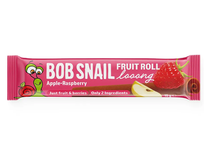 Натуральна цукерка яблучно-малинова Bob Snail Fruit Roll Looong 15 г