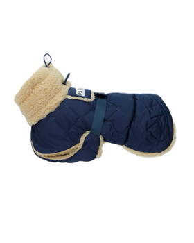 Теплая попона для собак Winter Sherpa Jacket Navy Paikka 50