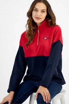 Толстовка Tommy Hilfiger 48(XL) Красный-Синий (123534)