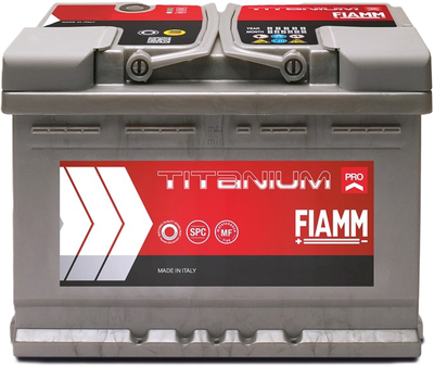 Акумулятор автомобільний Fiamm Titanium Pro 60 А·год / 600 А 12 В (7905149)