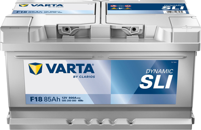 Акумулятор автомобільний Varta Dynamic SLI F18 85 А·год / 800 А 12 В (585200080)