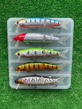 Набор Воблеров поверхностный на щуку, окуня Magallon 113mm\13.7g(5шт)(Fishing)(8152-н10)