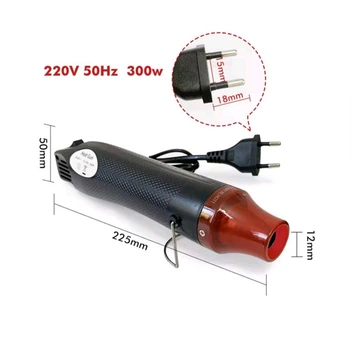 Міні тепловий фен ZISHAN 300 Вт (220V, 50Hz)