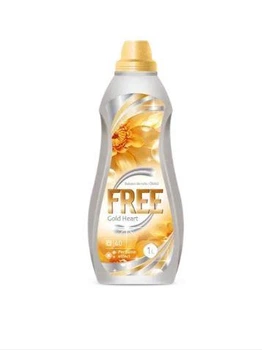 Кондиціонер-ополіскувач Free Gold Heart на 40 прань 1л – купити
