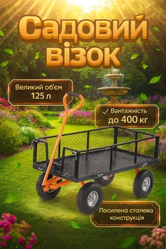 デグ丸ページ Садовая транспортная тележка Kraft&Dele KD3126 грузоподъемность