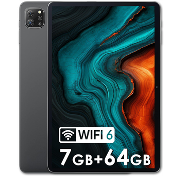 Планшет 10" Oscal Pad 70 4+3/64Gb 4 ядра Android 12 6580 mAh Серый (102196658) - Уценка