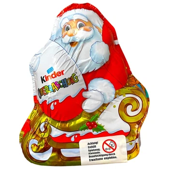 Шоколадна фігурка Kinder Санта з іграшкою в асортименті 75 г (1402)