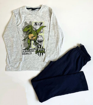 Пижама для мальчика Jurassic World, Парк Юрского периода, Динозавры 122-128 см (6-8Y)