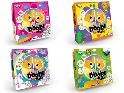 Настольная игра Danko Toys "Doobl Image" развлекательная DBI-01-01U,02U,03U,04U