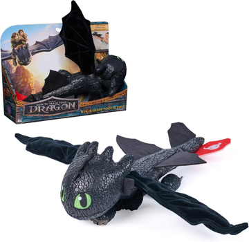 Maskotka Spin Master Hug and Glide Dragons Toothless 30 cm (681147066878)