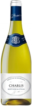 Вино сухе біле AOP Chablis Bovier Шаблі Бюв'єр енд Філс 12.5% 0.75 л (3263286529321H)