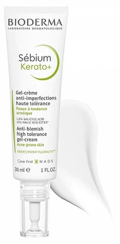 Bioderma Sebium Kerato+ Gel-Cream 30 мл крем-гель для проблемной кожи