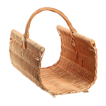 Декоративний кошик Kadax натуральний для дрів 60 x 40 x 50 см (5903699485163)