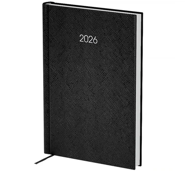 Ежедневник на 2026 год А5 Axent Classic Style 8840-26-1-A – черный