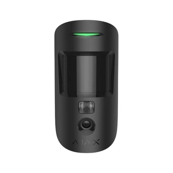 Бездротовий датчик руху Ajax MotionCam HDR (PhOD) Jeweller black з фотофіксацією за тривогою та за запитом (302647)