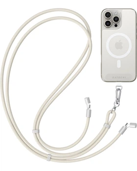 Ремешок-кабель Satechi On-the-Go USB-C 60W Sand (1.5 m) (ST-LOTGLW)