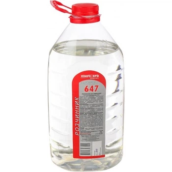Растворитель Р-647 БП (5л) пет 3,4кг., ХР