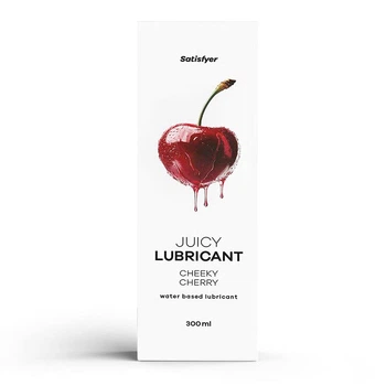 Лубрикант на водной основе с нежным ароматом вишни Satisfyer Juicy Lubricant 300 мл