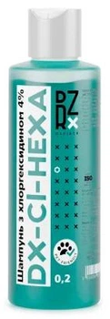Шампунь для животных лечебный с хлоргексидином Dezirex Cl-HEXA Shampoo 200 мл