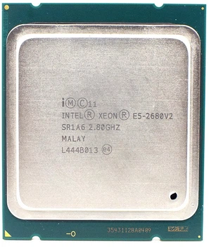 Процессор Intel Xeon E5 2680v2 10x2.80-3.60GHz 25mb 130W Cashe Ivy Bridge-E 22nm SR1A6 Б/У