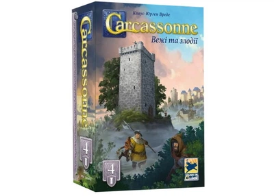 Настільна гра Feelindigo Каркасон: Вежі та злодії (Carcassonne: The Tower) (укр.) (FI25069)