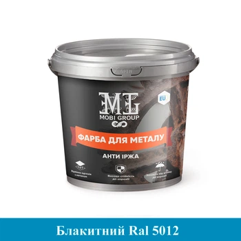 Эпоксидная краска для металла Lava™ антиржавчина 4.5кг RAL 5018 голубой