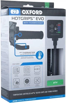 Ручки руля с подогревом на квадроцикл HotGrips Evo ATV OXFORD 22мм с термостатом
