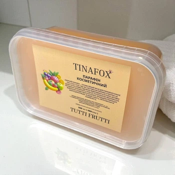 Косметический парафин TINAFOX 450 г тутти-фрутти