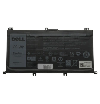 Оригинальная батарея DELL Inspiron 357F9 15 5578, 5579, N5579, 7559, 7557, 7567, 7566, 5576 11.4V 6480mAh