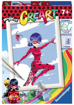 Malowanie po numerach Ravensburger CreArt Miraculous (4005556201327)