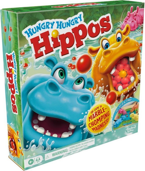Gra planszowa Hasbro Hungry Hippos (wersja grecka) (5010996207814)