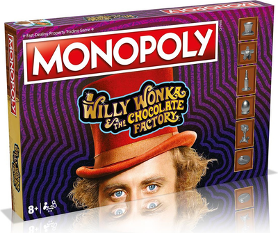 Gra planszowa Winning Moves Monopoly Willy Wonka and the Chocolate Factory (wersja angielska) (5036905052207)