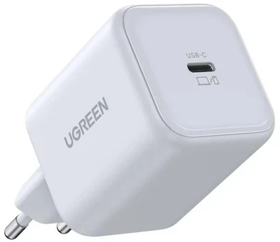 Зарядний пристрій Ugreen X524 45 W USB-C GaN White (UGR-65053)