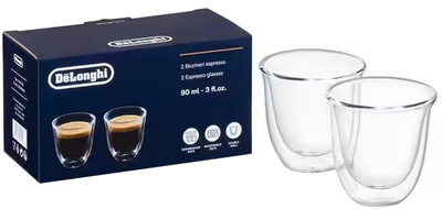 Zestaw kubków termicznych Delonghi Espresso 90 ml x 2 szt (DLSC310)