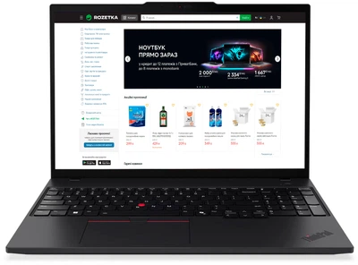 Ноутбук Lenovo ThinkPad T16 Gen 4 (21QQS0MY00) Black
